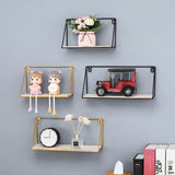 Floating,Corner,Shelf,Mounted,Storage,Shelf,Office,Decoration,Display