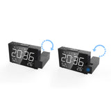 Projection,Alarm,Clock,Digital,Radio,Alarm,Volume,Snooze,Humidity,Temperature,Display
