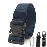 125cm,Men's,1000D,Nylon,Metal,Buckle,Quick,Release,Tactical,Belts,Carabiner,Eagle,Mouth,Buckle,Beverage,Hanging