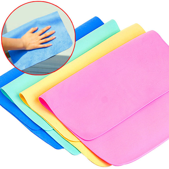 Multifunctional,Deerskin,Towel,Absorbent,Towels,Cleaning,Towel