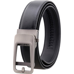 125CM,Men's,Cowhide,Automatic,Buckle,Hollow,Buckle,Elegant,Leather,Waistband