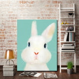 Miico,Painted,Paintings,Cartoon,Rabbit,Paintings,Decoration