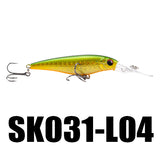 SeaKnight,SK031,Suspending,Minnow,Fishing,Minnow,Hooks