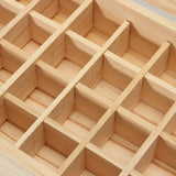 Holes,Essential,Wooden,Container,Solid,Natural,Storage