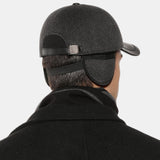 Men's,Outdoor,Earmuffs,Leather,Baseball