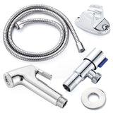 Stainless,Steel,Handheld,Douche,Bidet,Sprayer,Shower,Toilet,Adapter
