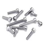 120Pcs,Stainless,Steel,Socket,Screw,Bolts,Assortment