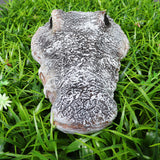 Floating,Resin,Crocodile,Garden,Realistic,Water,Features,Decorations,Ornament