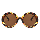 Women,UV400,Round,Frame,Sunglasses,Outdoor,Retro,Goggle