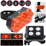 XANES,STL08,Smart,Bicycle,Light,Signal,Rechargeable,Cycling,Motorcycle