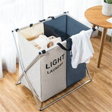 Grids,Foldable,Clothes,Storage,Hamper,Baskets,Organizer,Laundry