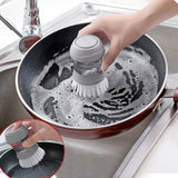 IPRee,Automatic,Dishwashing,Liquid,Adding,Brush,Cleaning,Camping,Picnic
