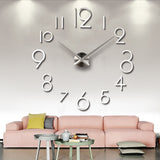 Creative,Personality,Simple,Fashion,Clock,Acrylic,Mirror,Stickers,Clock,Living,Clock