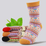 Womens,Winter,Cotton,Socks,Mushrooms,Short,Stretchable,Breathable,Women