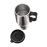 13.5oz,Electric,Heated,Stainless,Steel,Tumbler,Insulated,Travel