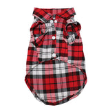 Clothes,Puppy,Spring,Summer,Plaid,Shirt,Outfits,Clothing