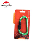 Naturehike,Shape,Buckle,Aluminum,Alloy,Carabiner,Hanging,Keychain,Outdoor,Camping,Tools