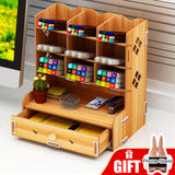 Meierxiu,Desktop,Office,Sationery,Storage,Drawer,Holder,Organizer