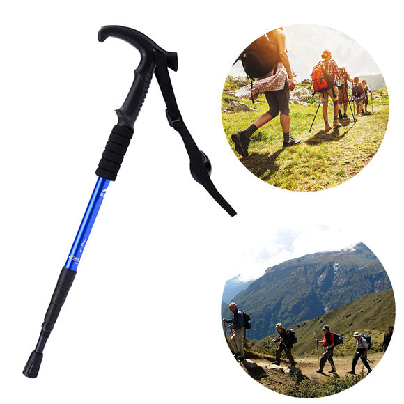 Sections,Outdoor,Sports,Folding,Trekking,Hiking,Climbing,Stick,Elderly,Crutches