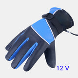 Unisex,Charging,Heating,Touchscreen,Outdoor,Winter,Electric,Riding,Waterptoof,Windproof,Leather,Gloves