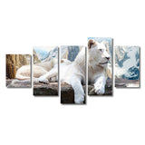 White,Canvas,Print,Paintings,Picture,Decor,Unframed