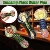 3Type,Colorful,Color,Threaded,Borosilicate,Glass,bacco,Smoking,Pipes,Holder,Filters
