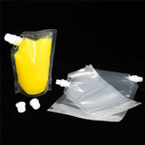 20Pcs,Clear,Spout,Stand,Liquid,Flask,Pouch