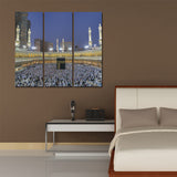 Miico,Painted,Three,Combination,Decorative,Paintings,Islamic,Religious,Decoration