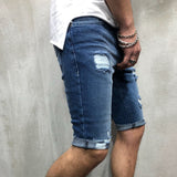 Men's,Straight,Denim,Shorts,Comfortable,Casual,Jeans,Outdoor,Camping,Hiking
