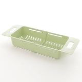 Kitchen,Plastic,Drain,Basket,Retractable,Tableware,Vegetable,Shelf,Storage,Drain