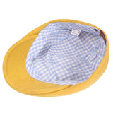 Washed,Cotton,Stripe,Beret,Outdoor,Sport,Adjustable,Visor,Forward