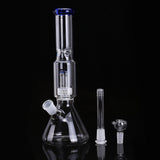 Water,Pipes,Water,Double,Percolator,Heavy,Glass,Smoking,Pipes,Catcher,Tobaccos,Matrix,Square,Beaker,Water,Pipes