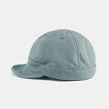 Unisex,Solid,Color,Short,Street,Casual,Breathable,Curling,Baseball