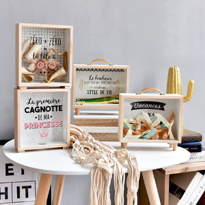 Wooden,Money,Boxes,Saving,Collecting,Storage,Empty,Container