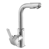 Flexible,Chrome,Brass,Swivel,Water,Spout,Kitchen,Single,Lever,Faucet,Mixer