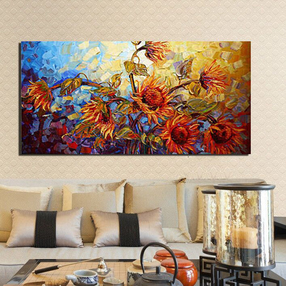 120x60cm,Abstract,Flower,Canvas,Print,Paintings,Decor,Unframed