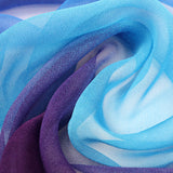 Women,Gradient,Color,Chiffon,Scarves,Shawls,Casual,Outdoor,Sunshade,Beach,Scarf