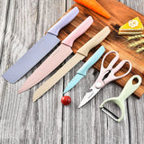 KCASA,Colorful,Wheat,Straw,Knife,Multifunctional,Shears,Bread,Fruit,Knife,Cleaver,Melon,Kitchen,Knife