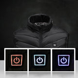 Unisex,Heated,Jackets,Electric,Thermal,Clothing,Places,Heating,Winter,Outdoor,Clothing