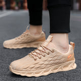 Men's,Scale,Casual,Comfortable,Running,Shoes,Breathable,Woven,Sneakers