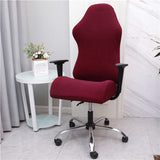 Solid,Color,Chair,Cover,Stretch,Elastic,Polyester,Office,Chair,Covers,Washable,Slipcovers,Office,Chair,Supplies