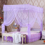 Netting,Canopy,Corner,Queen,Sizes,Bathroom,Textile