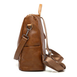 Leather,Backpack,Travel,Camping,Shoulder,Waterproof,Cross,Rucksack,School,Handbag