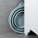 Portable,Folding,Bucket,Silicon,Bucket,Household,Laundry,Storage,Bucket,Outdoor,Fishing,Round,Bucket