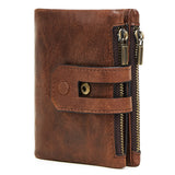 Outdoor,Travel,Leather,Bifold,Wallet,Holder,Purse,Billfold,Pocket