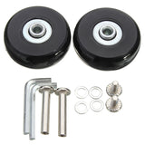 Black,Luggage,Suitcase,Replacement,Rubber,Wheel,Roller,Suitcase,Repair,Parts