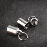 IPRee,Titanium,Alloy,Waterproof,Keychain,Medical,Bottle,Holder,Travel,Portable,Container