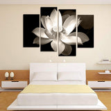 Miico,Painted,Combination,Decorative,Paintings,Botanic,Lotus,Decoration