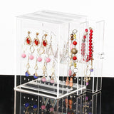 Acrylic,Earring,Studs,Storage,Jewelry,Display,Stand,Necklace,Holder,Organizer