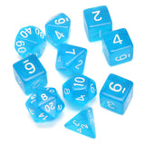 10PCS,Acrylic,Polyhedral,Storage,Geometric,Multi,Sided,Board,Dices